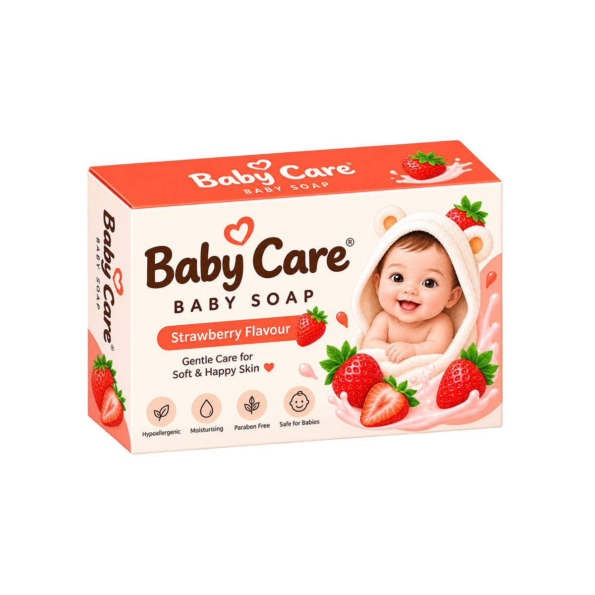 Strawberry Gentle Baby Soap