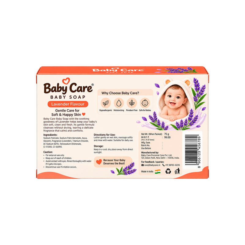 Lavender Gentle Baby Soap
