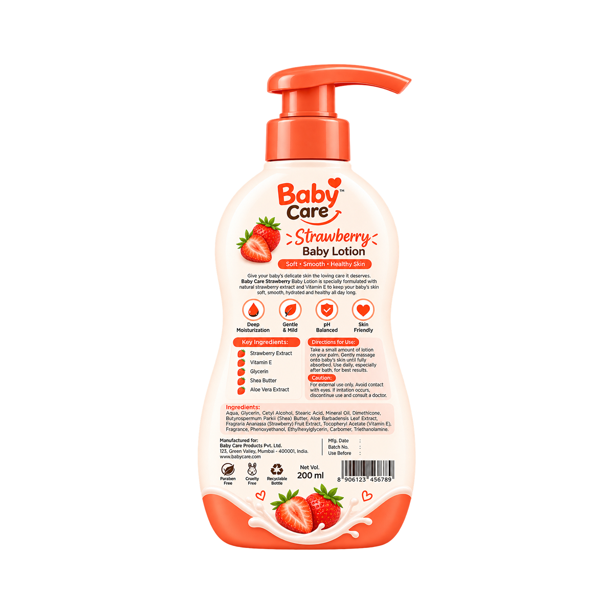 Strawberry Soft Baby Lotion