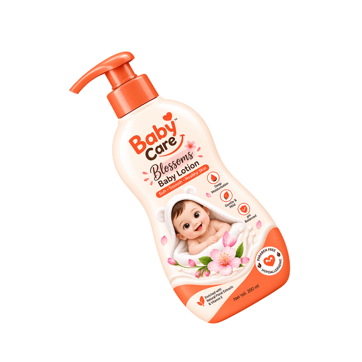Lait corporel douceur pour bébé