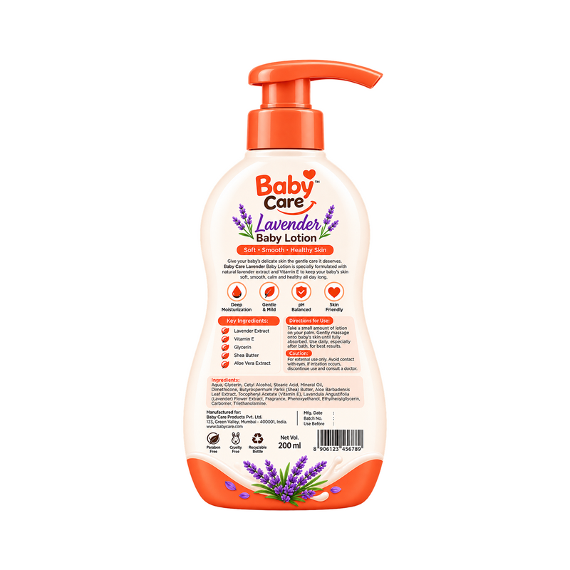Lavender Comfort Baby Lotion