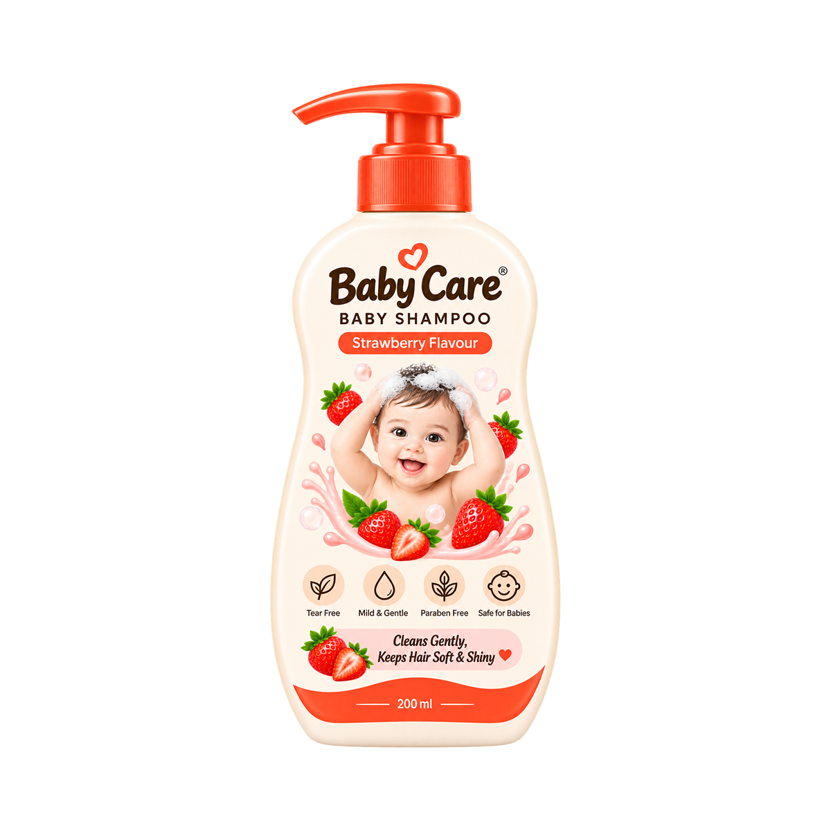 BabyCare Strawberry Baby Shampoo