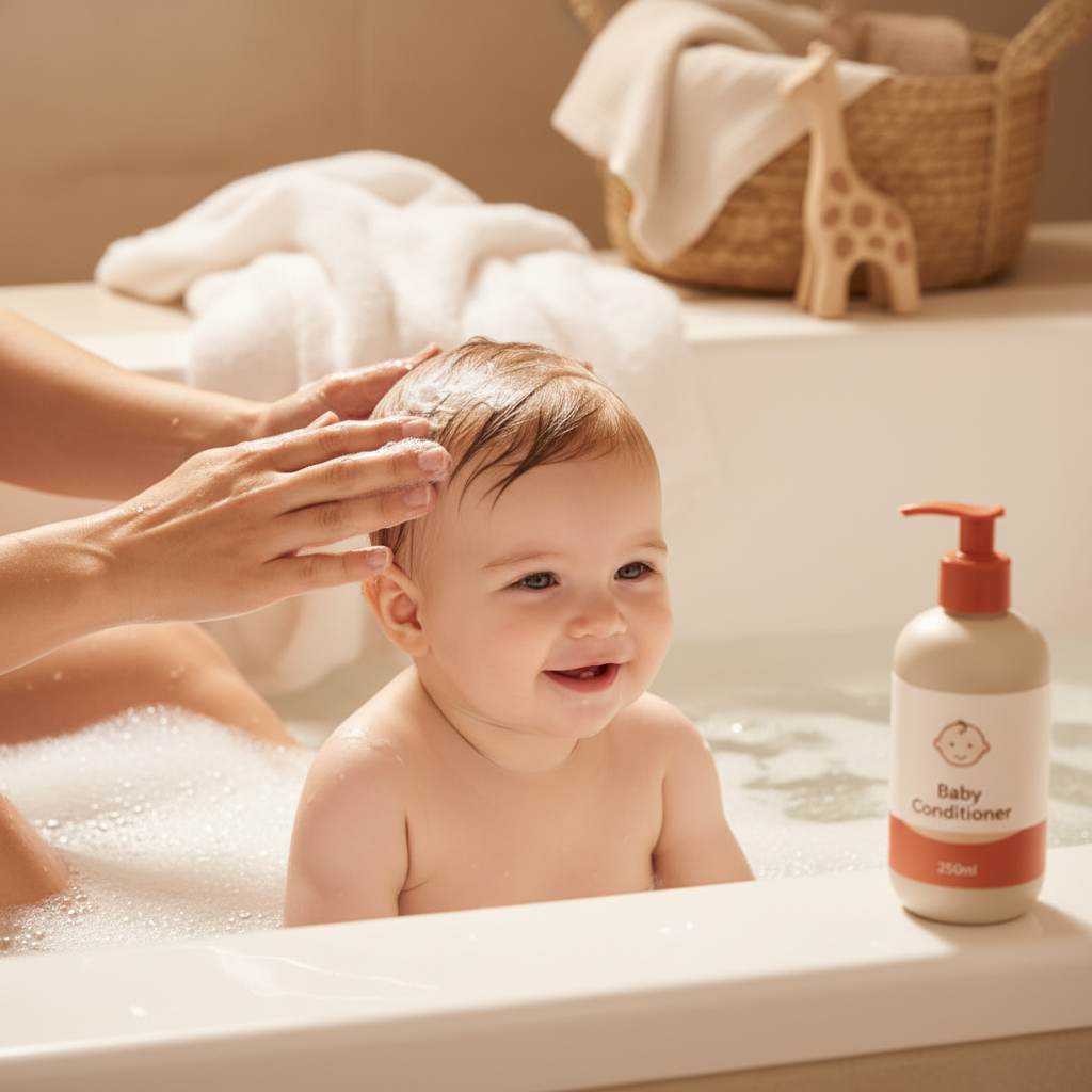 Baby Conditioner - Real Use Lifestyle