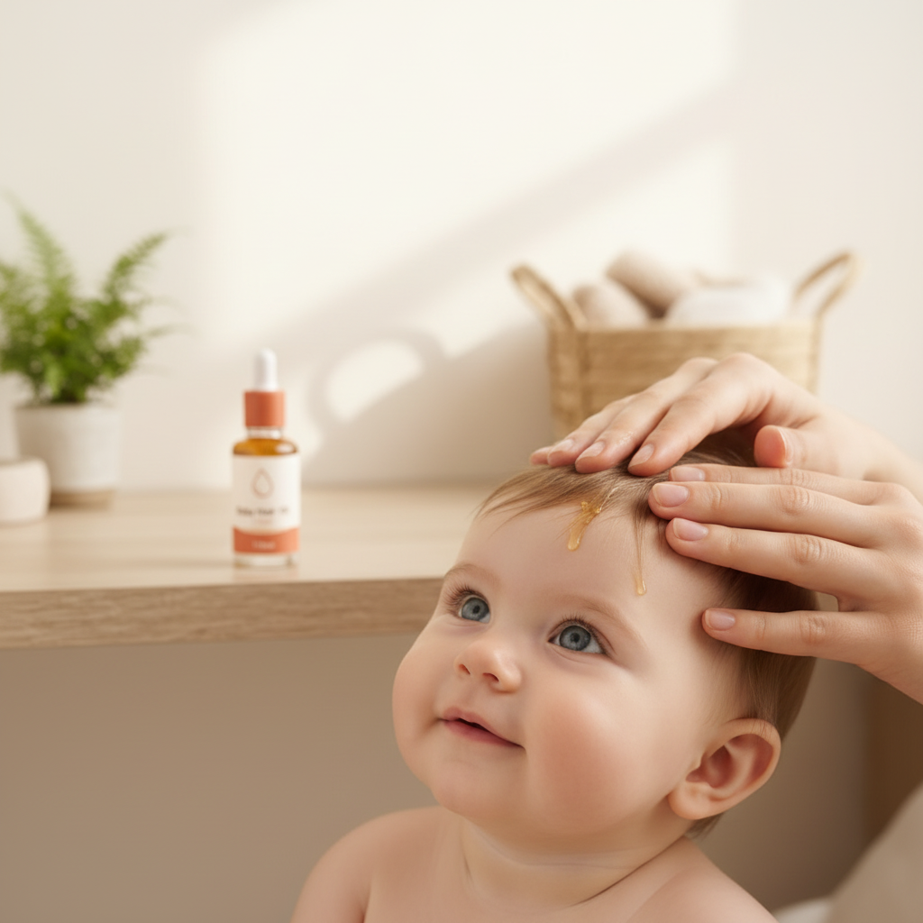 Baby Hair Oil - Real Use Lifestyle