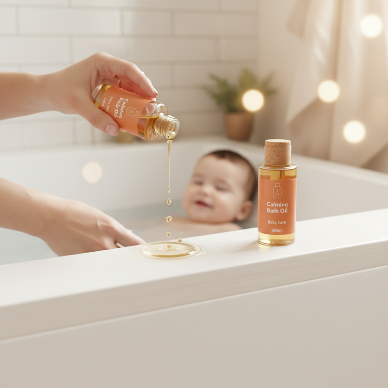 Calming Bath Oil - Real Use Lifestyle