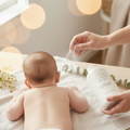 Little Bloom Baby Powder - Baby Back Application