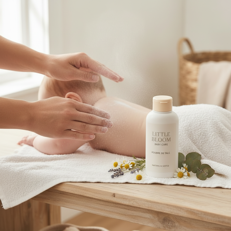 Little Bloom Baby Powder Small - Real Use Lifestyle