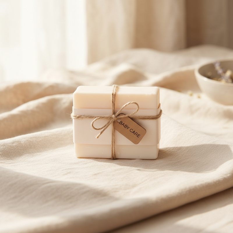 White Baby Care Soap